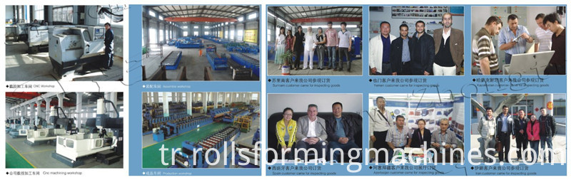 Fabrika omurga rulo şekillendirme makinesi factory keel roll forming machine